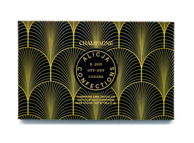 Alicja Confections Champagne Champagne 54.5% Dark Chocolate