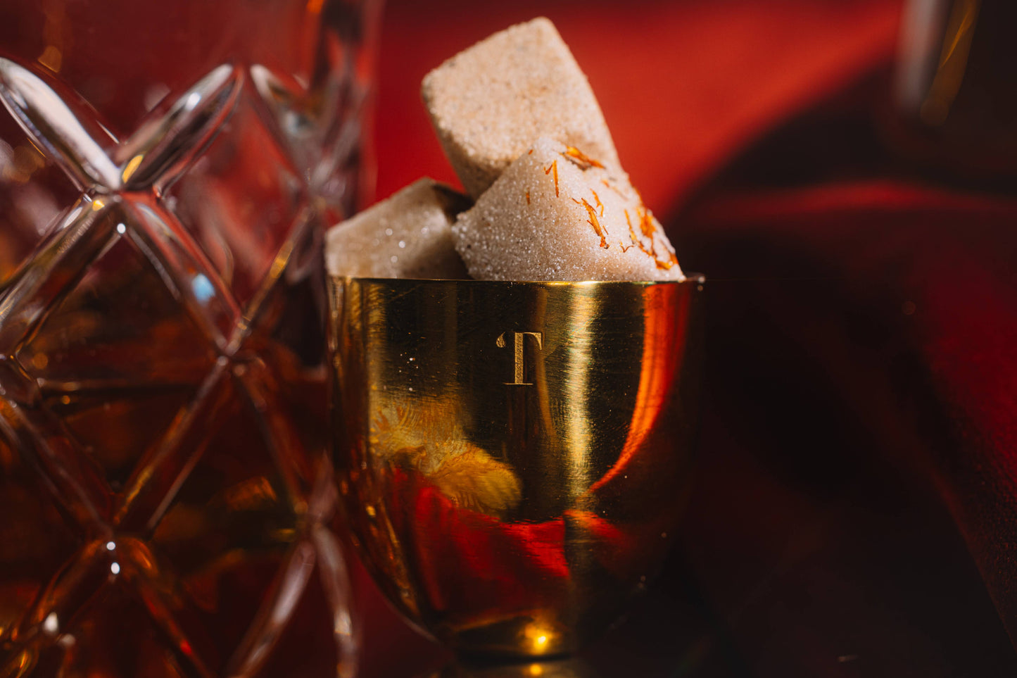 TEASPRESSA | LUXE Mixer Cube - Holiday Bourbon Old Fashioned Mixer Cube Trio
