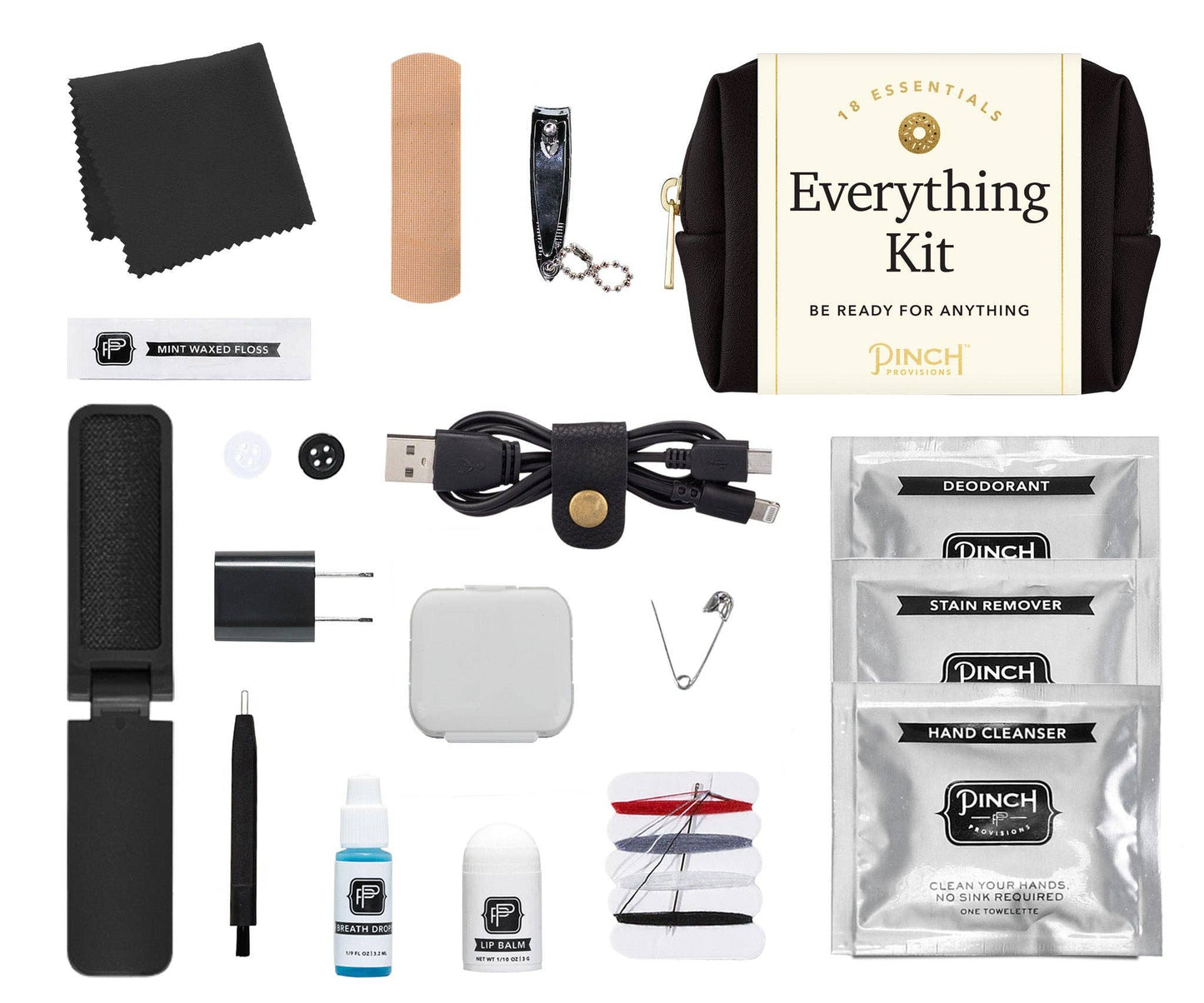Pinch Provisions - Vegan Leather Everything Kit - Black