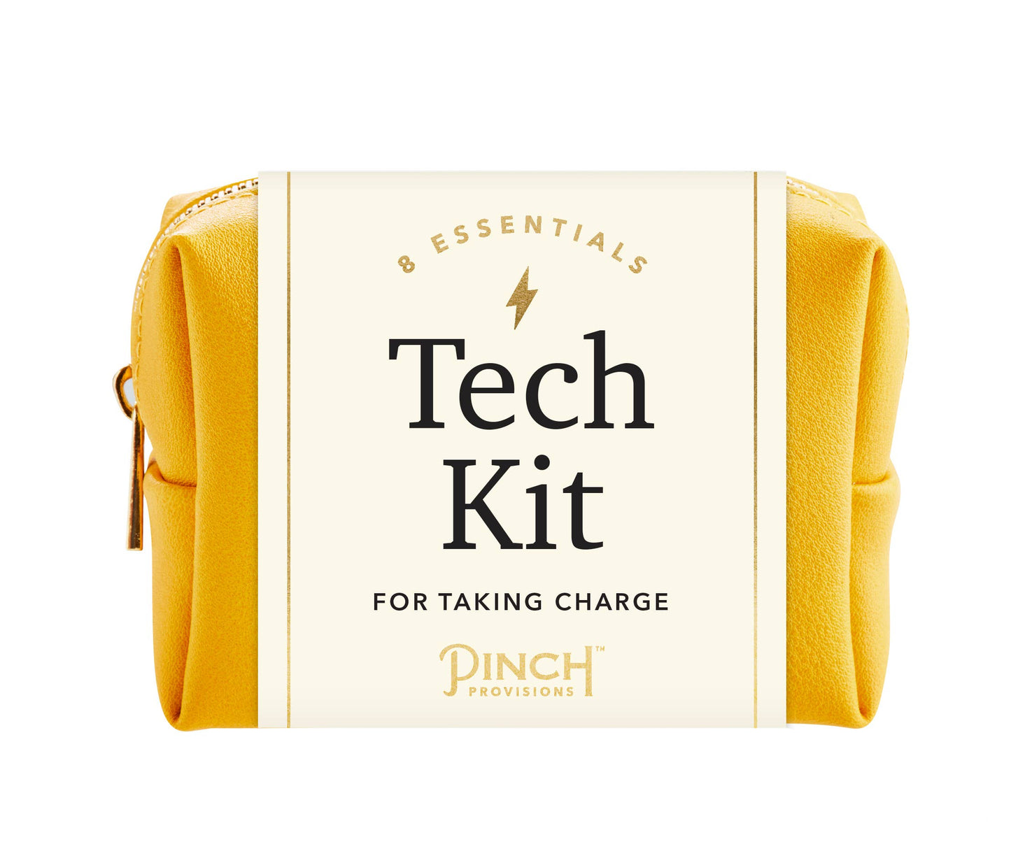 Pinch Provisions - Vegan Leather Tech Kit - Stocking Stuffers: Cognac