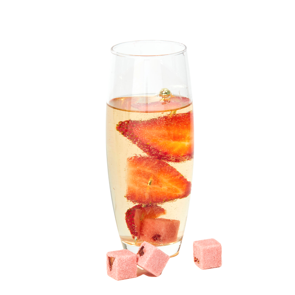 Teaspressa- Luxe Mixology Cube MINI Strawberry
