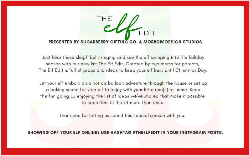 Elf Edit: A 5-Day Christmas Companion Set
