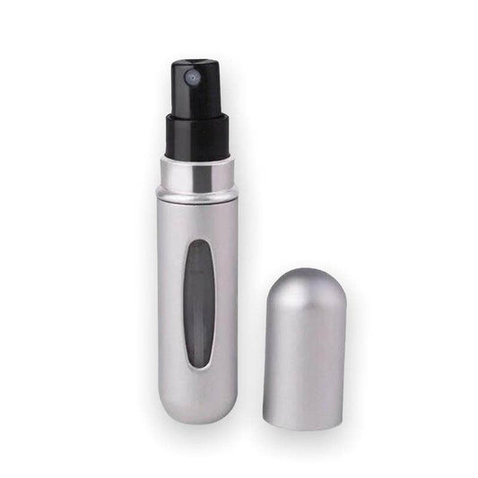 Dan Adora - Perfume Atomizer Refillable - Black: Silver