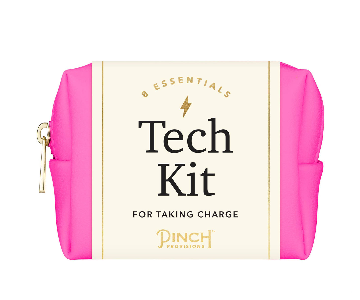 Pinch Provisions - Vegan Leather Tech Kit - Stocking Stuffers: Cognac
