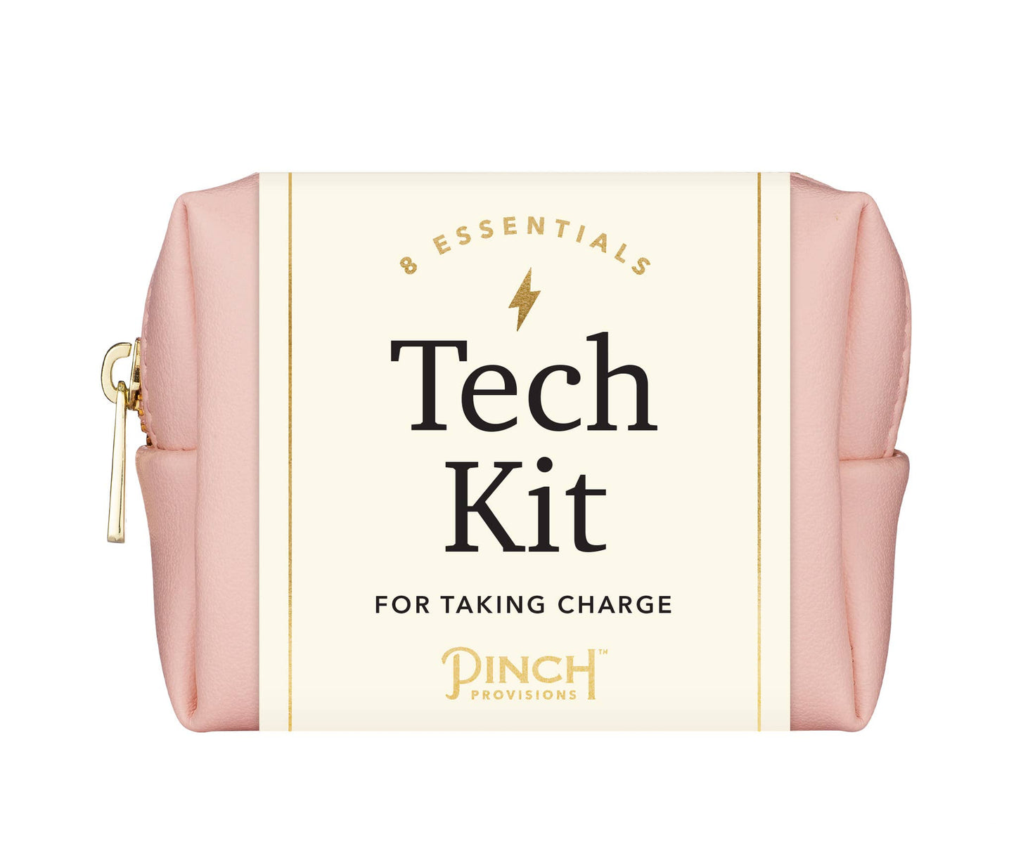Pinch Provisions - Vegan Leather Tech Kit - Stocking Stuffers: Cognac