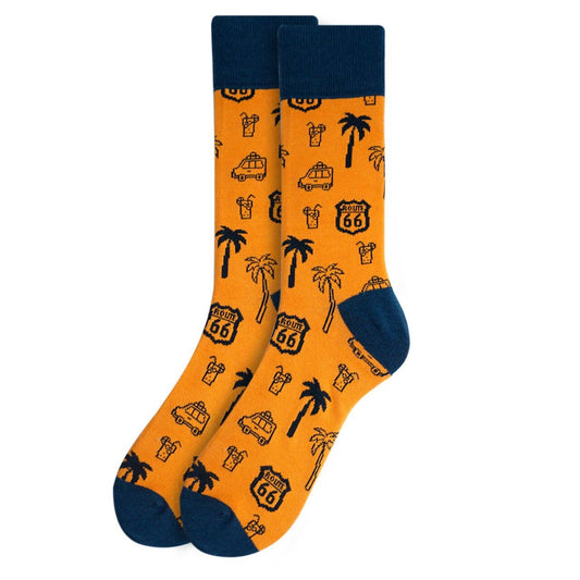 Parquet - Route 66 Socks for Men